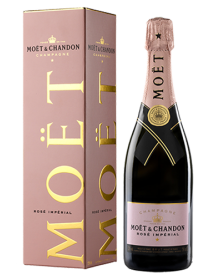 Champagne Moët et Chandon Rosé Impérial - Avec étui