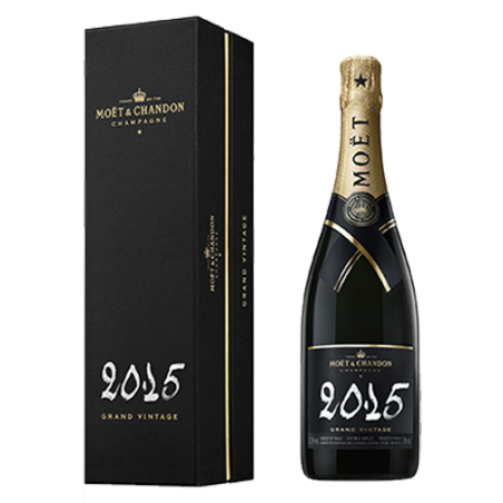 Champagne Moët et Chandon Grand Vintage 2015 - Avec étui