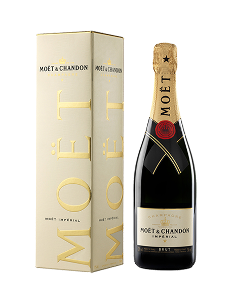 Champagne Moët et Chandon Brut Impérial - Avec étui Champagne Moët et Chandon Brut Impérial - Avec étui