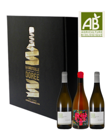 Coffret vin blanc Savoie Agriculture Biologique 3 bouteilles