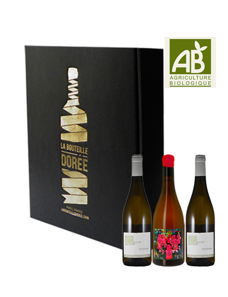Coffret vin blanc Savoie Agriculture Biologique 3 bouteilles