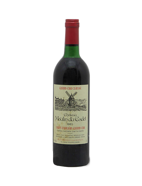 Château Moulin du Cadet Saint-Emilion Grand Cru 1983