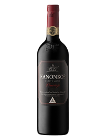 Kanonkop Pinotage Black Label Stellenbosch Afrique du Sud Rouge