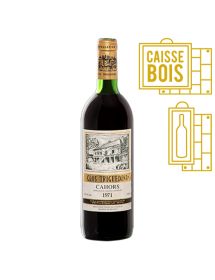 Clos Triguedina Cahors 1971 - Coffret Bois 1 bouteille