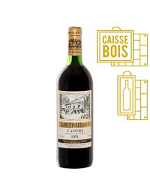 Clos Triguedina Cahors 1978 - Coffret Bois 1 bouteille