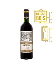 Clos Triguedina Cahors 1981 - Coffret Bois 1 bouteille