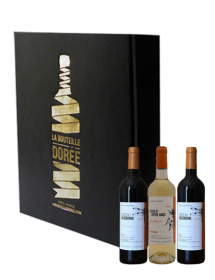 Coffret vin Bordeaux Rouge et Blanc Découverte 3 bouteilles