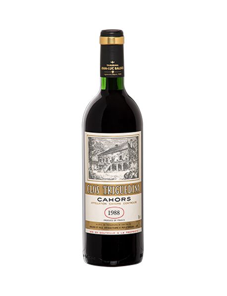Clos Triguedina Cahors 1988 - Coffret Bois 1 bouteille