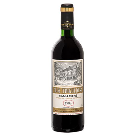 Clos Triguedina Cahors 1988 - Coffret Bois 1 bouteille