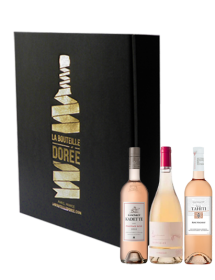 Coffret Vin rosé d'ailleurs Sélection 3 bouteilles