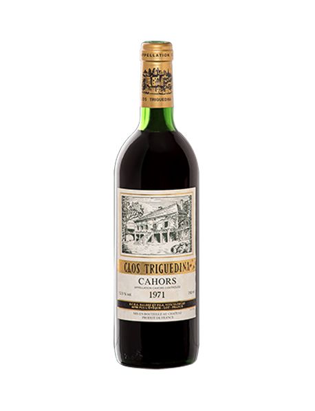 Clos Triguedina Cahors 1971 Magnum - Coffret Bois 1 Magnum