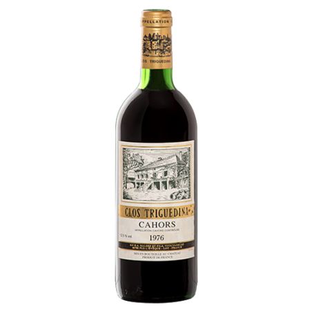 Clos Triguedina Cahors 1976 Magnum - Coffret Bois 1 Magnum