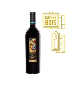 Clos Triguedina Cahors The New Black Wine 2013 - Caisse Bois d'origine de 6 bouteilles
