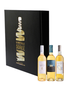 Coffret vin Tahiti Blanc sec et moelleux 3 bouteilles