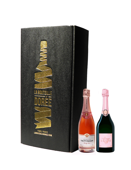 Coffret Champagne Rosé 2 bouteilles