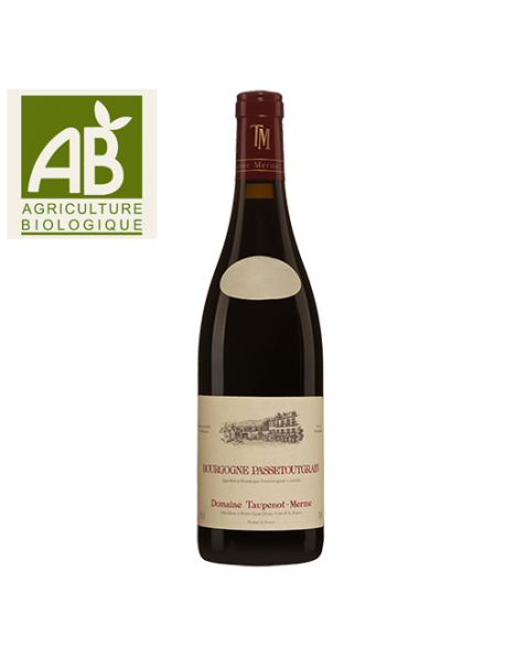 Domaine Taupenot-Merme Bourgogne Passetoutgrain Rouge - Agriculture biologique