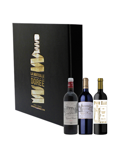 Coffret vin Saint-Emilion Découverte 3 bouteilles