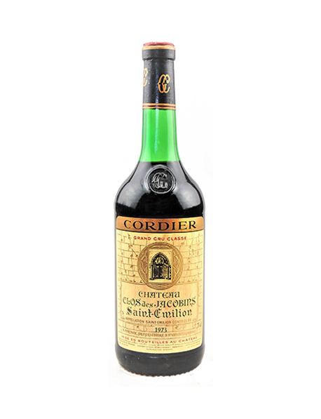 Château Clos des Jacobins Saint-Emilion Grand Cru Classé 1973