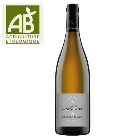 Château Saint Sauveur L'Homme de Cœur Ventoux Blanc - BIO