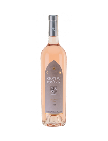 Vin rosé en biodynamie Les Baux de Provence Château Romanin 2022