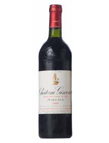 Château Giscours Margaux 3ème Grand Cru Classé Rouge 1989