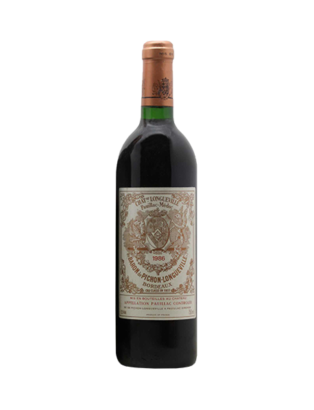 Château Pichon Baron Longueville Pauillac 2ème Grand Cru Classé 1986