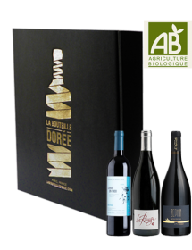 Coffret vin rouge Agriculture Biologique 3 bouteilles