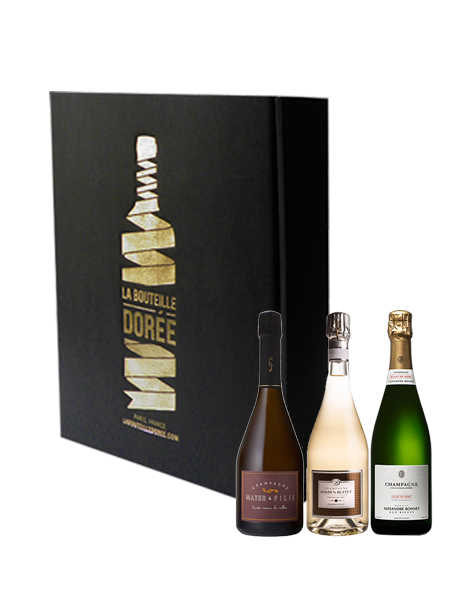 Coffret Champagne Cépages champenois 3 bouteilles