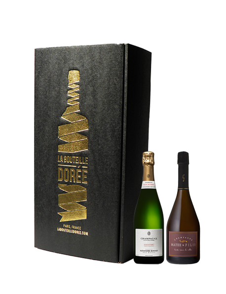 Coffret Champagne Blanc de noirs 2 bouteilles