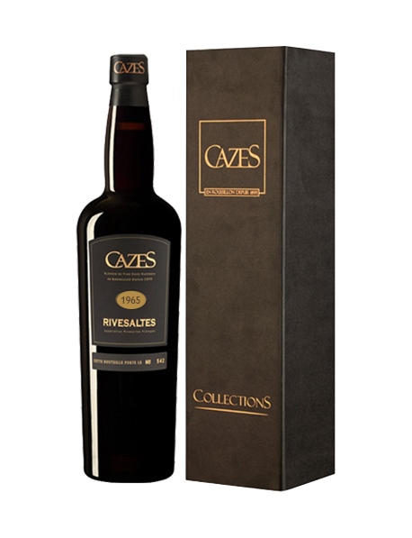 Maison Cazes Rivesaltes Rouge 1965
