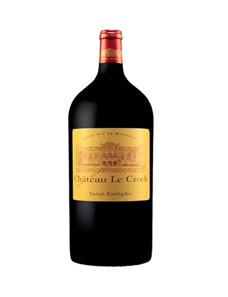 Château Le Crock Saint-Estèphe Rouge 2012 Impériale 6 litres - Caisse Bois d'origine d'1 Impériale