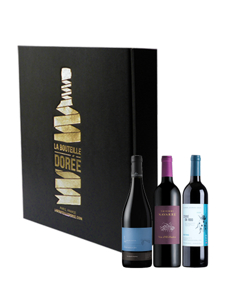 Coffret vin cépages rares Sélection 3 bouteilles