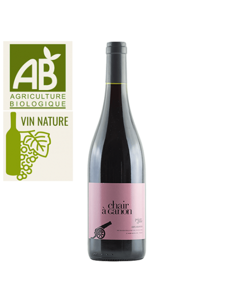 Poivre d'Âne Chair à Canon Aubun Vin de France Rouge - BIO et Nature