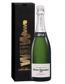 Champagne Gimonnet Blanc de blancs 1er Cru 2016 - Etui cadeau