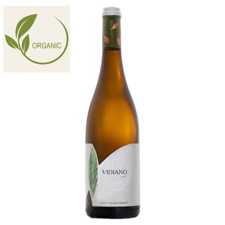 Douloufakis Dafnios Vidiano IGP Crète Grèce Blanc 2022 - Organic