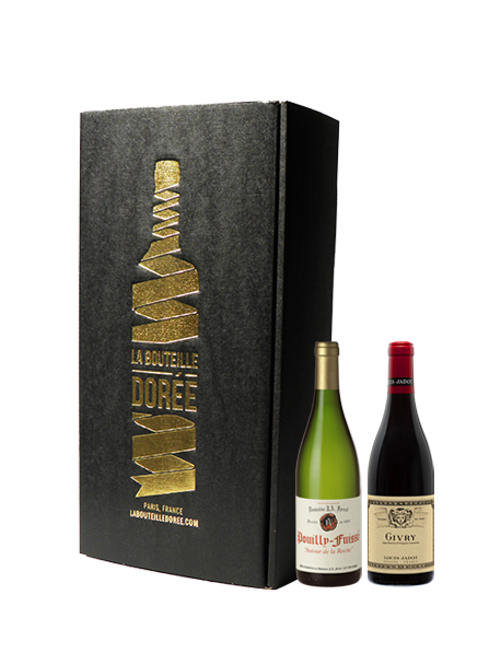 Coffret vin Bourgogne Côte Chalonnaise Maconnais Découverte 2 bouteilles