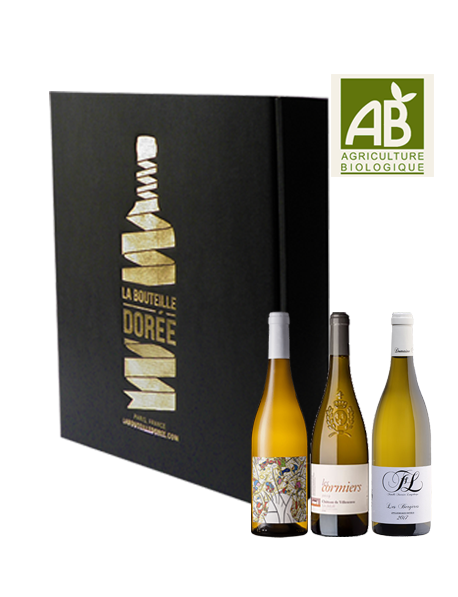 Coffret vin blanc Loire Sélection 3 bouteilles - BIO