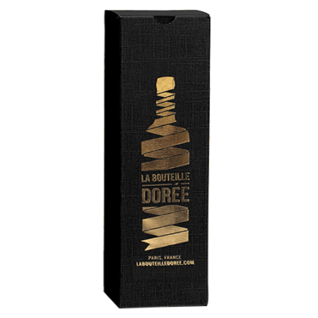 COFFRET CADEAU VIN 1 MAGNUM - Boite noire et or