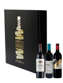 Coffret vin Bordeaux Graves Pessac-Léognan Rouge 3 bouteilles