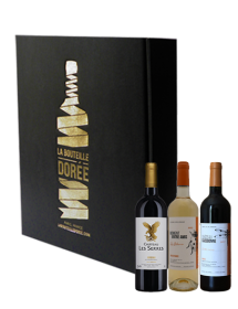 Coffret vin Bordeaux Rouge et Blanc Découverte 3 bouteilles