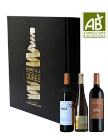 Coffret vin rouge Agriculture Biologique 3 bouteilles