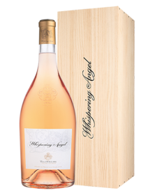 Château d'Esclans Côtes-de-Provence Whispering Angel Rosé Mathusalem 6 litres - Caisse Bois d'origine