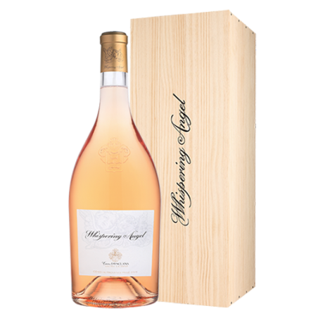 Château d'Esclans Côtes-de-Provence Whispering Angel Rosé Mathusalem 6 litres - Caisse Bois d'origine