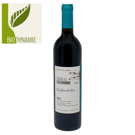 Château Cazebonne Le Grand Vin Graves Rouge 2019 Biodynamie