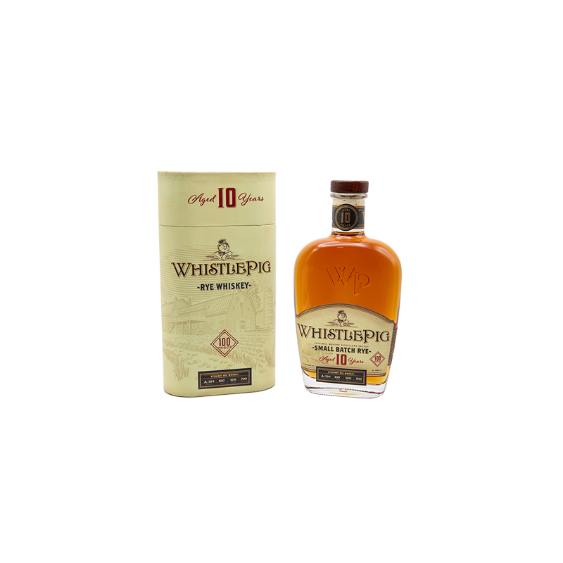WhistlePig Small Batch Rye Whiskey 10 ans USA - Avec étui