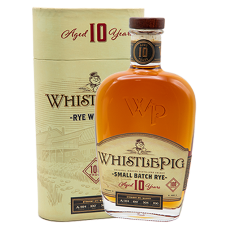 WhistlePig Small Batch Rye Whiskey 10 ans USA - Avec étui