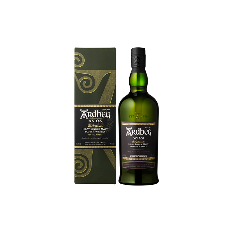 Ardbeg An Oa Islay Whisky Single Malt Ecosse - Avec étui