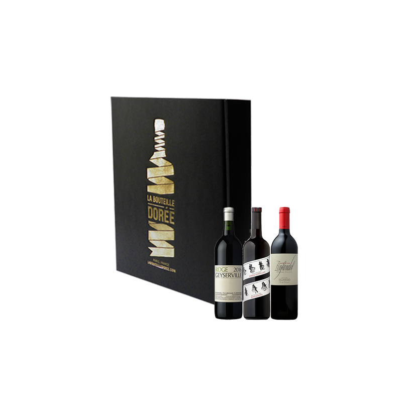 Coffret vin rouge USA Prestige 3 bouteilles