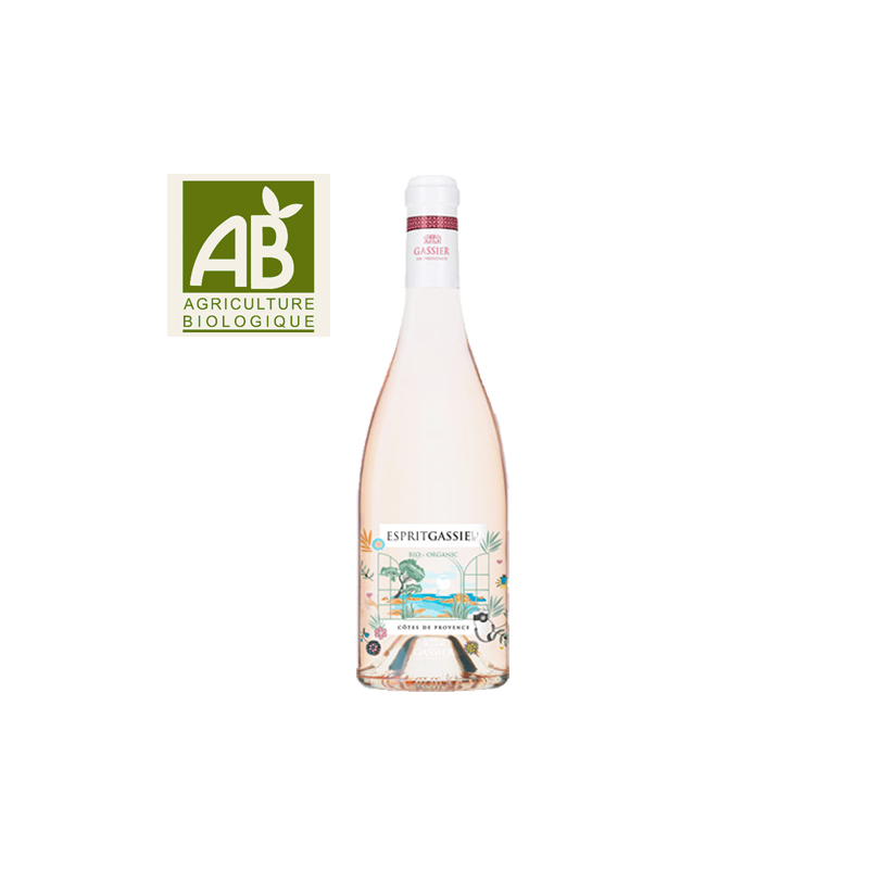 Esprit Gassier Côtes-de-Provence Rosé 2023 - BIO