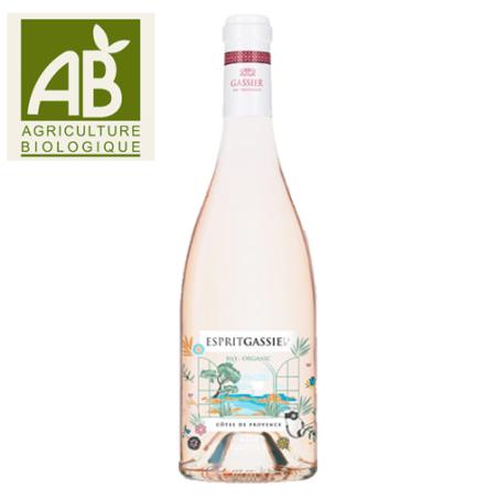 Esprit Gassier Côtes-de-Provence Rosé 2023 - BIO